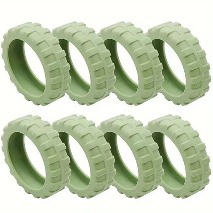 Explosions Caster Shoes Luggage Wheel Silicone Protective Cover Mute Anti-wear Shock-proof Luggage Case Caster Cover