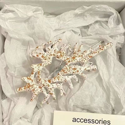 New Conch Grab Clip Hair Grab Shark Clip Hair Clip Niche Design High-end Sense Ins Back Head Clip Hair Accessories