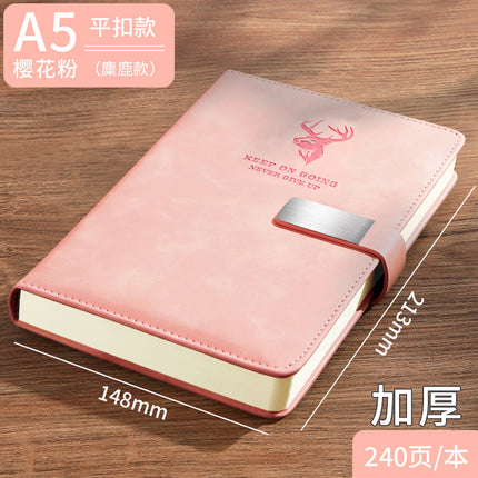 a5 Notebook customized skin feeling large notebook thickened notepad wholesale extra thick business diary b5 customized logo