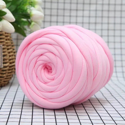 Metallic Shiny Leather Ultra-Thick 2cm Icelandic Thick Yarn for Handmade Knitting DIY Cat Nest Bags Baby Crib Bumper Cord