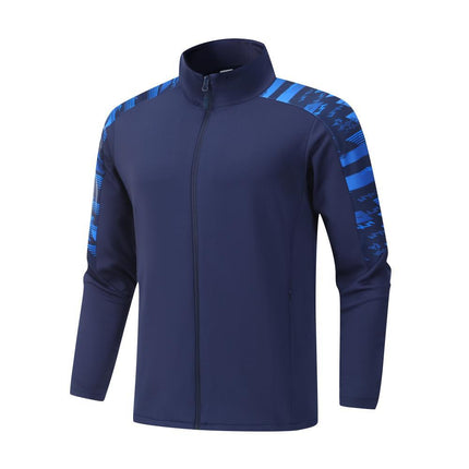 Autumn and Winter Men's and Women's Sportswear Jackets, School Sports Uniforms, Coach Jackets, Casual Sports Training Suits, Group Uniforms