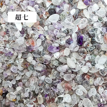 Direct Sales from the Source Factory: Natural Pink, White, Purple, Yellow Crystal Gravel, Green Aventurine, Colorful Fluorite, Energy Demagnetizing Stone, Bonsai Wholesale