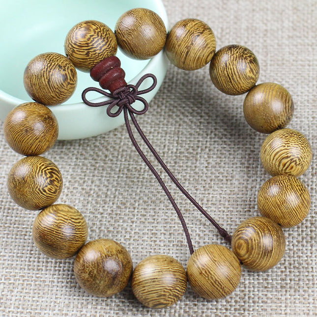 Factory wholesale Wen play wooden beads bracelet 108 beads for men and women lovers jewelry gift chicken wings wooden bracelet