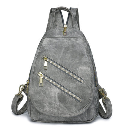 Women's Backpack PU Soft Leather Multi-purpose Backpack Crossbody Bag Large Capacity Shoulder Bag Daily Travel Backpack