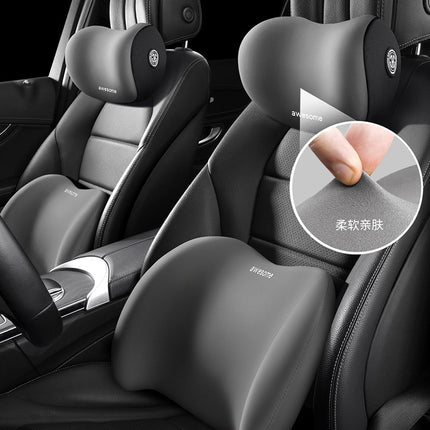 Car Headrest, Neck Pillow for Car, In-Car Seat Driving Pillow, Headrest Latex Cervical Spine Memory Foam