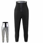 Full-coated silver breasted cropped pants / S/M