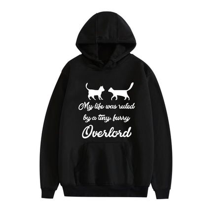 Cross-border overlord peripheral hoodie cartoon cartoon print autumn and winter men's and women's hooded sweater