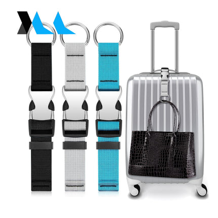 Luggage Buckle Safety Fixed Strap Backpack External Lanyard Packing Strap Strap Metal Webbing