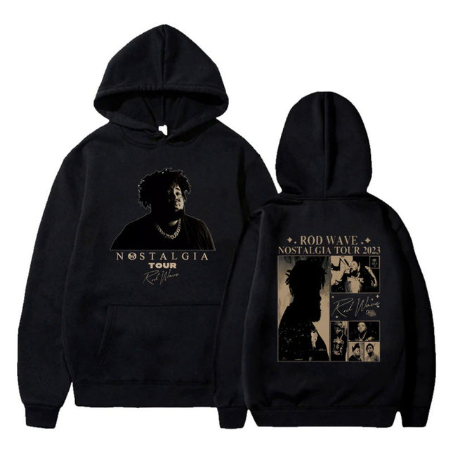 [Cross-border European Code] Rod Wave Merch 2023 Nostalgia Tour Hoodie