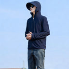 Navy blue [removable brim + windproof rope] / 2XL (72.50 kg-92.50 kg