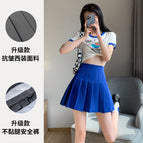 Blue [anti-wrinkle]] / XS