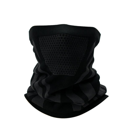 Warm Scarf Outdoor Riding Headscarf Breathable Knitted Mask Sports Skiing New Cold-proof Windproof Seamless Neck Sleeve