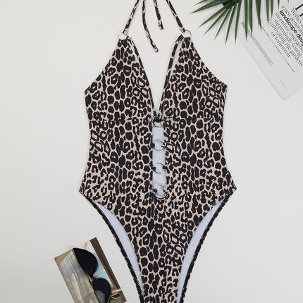 Cross-Border Export New Swimsuit Women's European and American Sexy Bikini Bikini One-Piece Swimsuit Factory Spot Wholesale