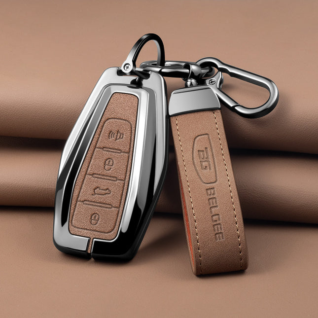 Suitable for Geely Belgee Car Key Cover Gl New Emgrand Gs All-Inclusive Protective Shell Bag Vision X6 Binyue