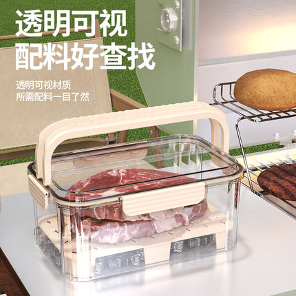 Patent manufacturers portable fresh-keeping box refrigerator fresh-keeping box lunch box outdoor picnic basket snacks fruit storage box