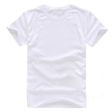 Pure White T-Shirt Hand-painted Graffiti Short-sleeved Advertising Shirt Campaign Handmade T-shirt Class Clothes Tie-dyed Printing Men's and Women's Children's Clothing
