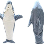 Gray blue shark sleeping bag / M