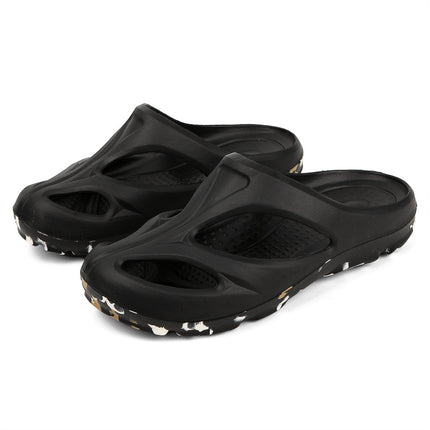 2023 New Hole Shoes Breathable Thick-soled Student Shoes Beach Shoes for Home and Outer Wear