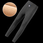 Dark gray camel hair pants fleece-linedthickened men's bottom pants / L