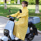 Yellow checkered-collar style / free size (45.00 kg-75.00 kg