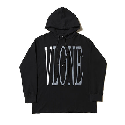 Lone Sweatshirt Wang Yibo with Hiroshi Fujiwara Limited Fashion Brand Big V Valentine's Day Couple Loose Long Sleeve Hoodie
