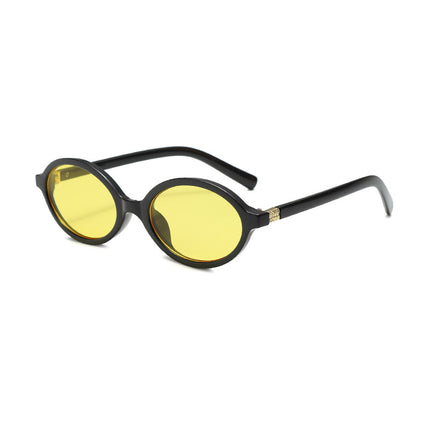 Flat Mirror Small Frame Retro Korean Plain Glasses Frame for Women Zhang Yuanying Same Style Glasses Frame Nerd Myopia Oval