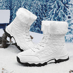 Snow boots—white—k008 / 36