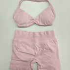 Light pink suit [4572+short] / XS