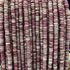 2x6mm (about 150 pieces) / Red wood grain