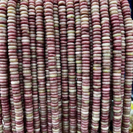 2×6 Natural Stone Colorfuled Crystal Abacus Beads Spacer Beads Beads Cross-Border Hot-Selling Jewelry DIY Bracelet Necklace