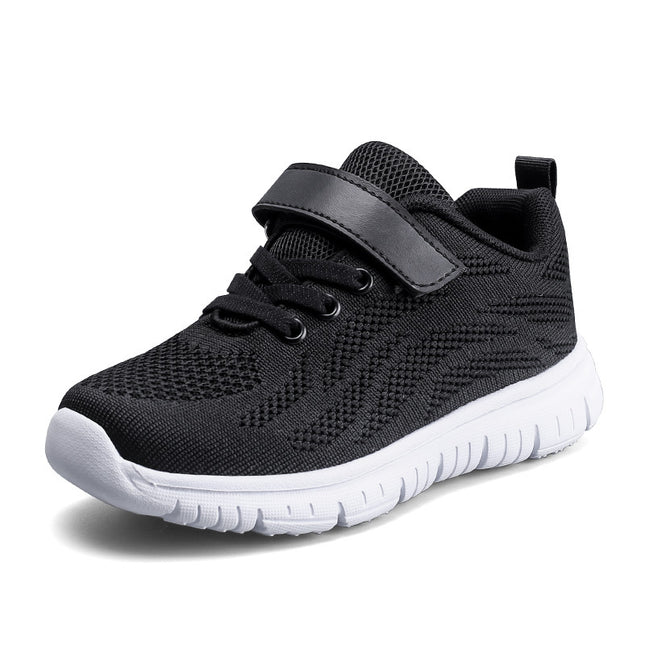 Cross-border Children's Shoes Spring and Autumn Children's Sneakers Boys' Breathable Mesh Face Comfortable Lightweight Running Shoes for Middle and Large Children and Girls