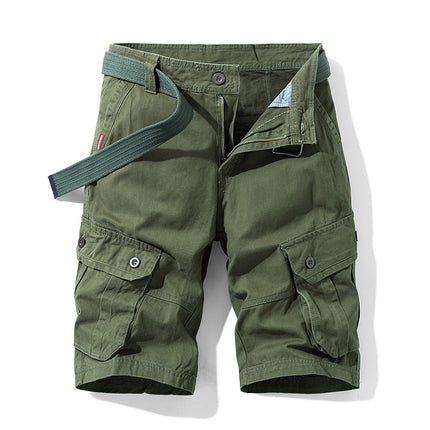 Foreign trade shorts men's summer straight shorts men's loose plus size casual pants outdoor sports tooling shorts men
