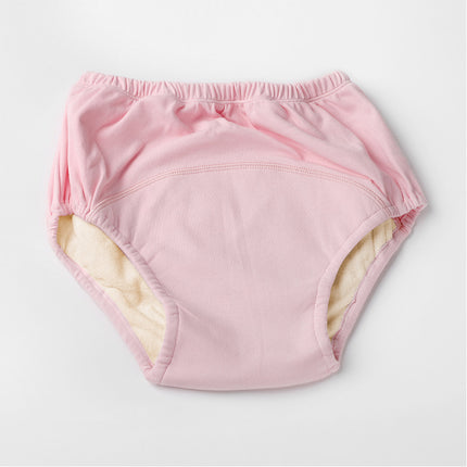 Men and women cotton breathable moisture-proof bed adult urine-proof underwear incontinence care washable elderly briefs in stock wholesale