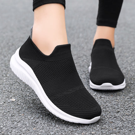 Shoes Women's Shoes Summer New Soft Sole Comfortable Women's Casual Shoes Breathable Mesh Shoes Cross-Border Versatile Women's Shoes