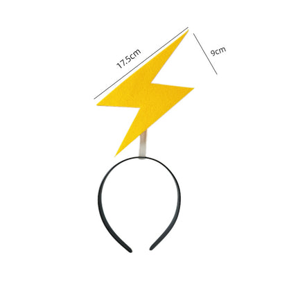 Creative headband arrow question mark symbol headband concert photo artifact fun funny headband conspicuous headband