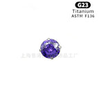 M0.9*5mm(cnc bowl holder) / Purple blue