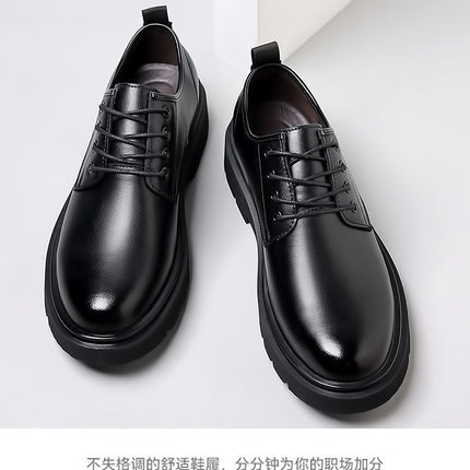 [100% full cowhide] special clearance processing leather shoes men's shoes genuine leather soft bottom non-slip business casual shoes