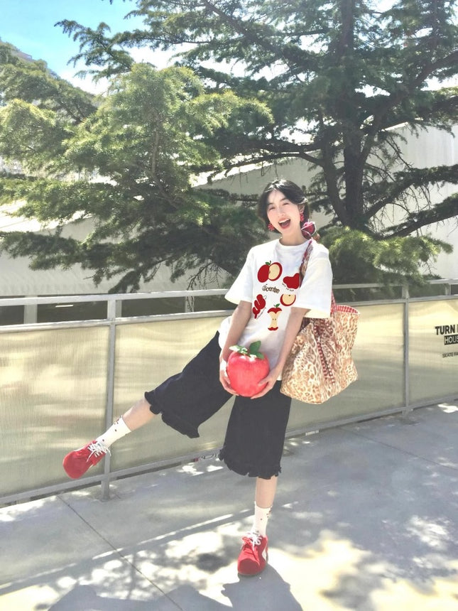 White Short-Sleeve T-Shirt for Women 2026 New Style Pure Cotton Half-Sleeve Loose Summer Base Layer Niche Design Top