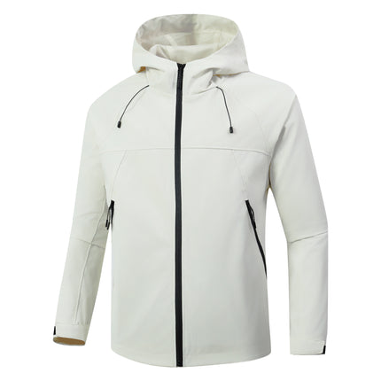 Spring and Autumn Coat Men's and Women's Travel Outdoor Mountaineering Windproof Waterproof Sports Tide Brand Casual Hooded Jacket Coat