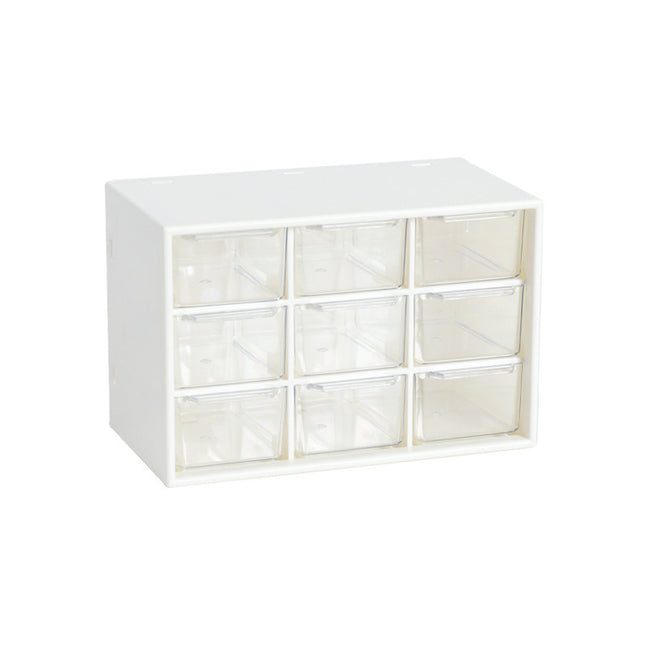 Four Six Nine Palace Storage Box Desktop Small Drawer Mini Hand Account Cute Dormitory Rack Daily Storage Box