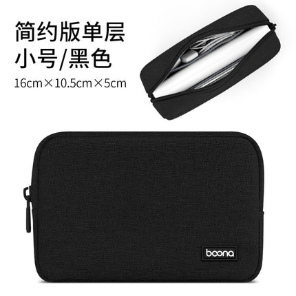 Mouse Adapter Portable Notebook Organizer Bag Data Cable Computer Charger Multi-Function Power Supply Storage Bag