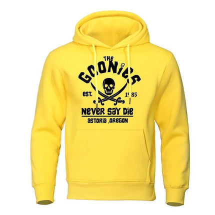 The Goonies Est 1985 Never Say Die Printing Hoodie Men Women