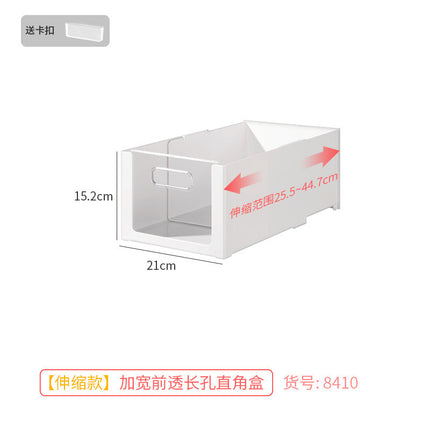 Multifunctional Household Kitchen Cabinet Storage Box Sundries Snack Storage Box Right Angle Storage Basket Cosmetics Storage Box