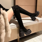 Plus size version black plus velvet / 35