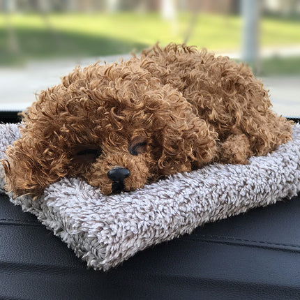 Car Ornaments Car Internet Red Car Interior Ornaments Female Dog Simulation Interior Ornaments Car Ornaments Central Console Men