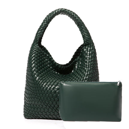 Cross-border Woven Bag Women's Tote Bag Large Capacity Vegetable Basket Bag Shopping Bag General Bag Women's All-match Bag 61