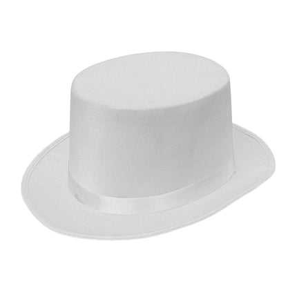 British Retro Gentleman Hat Black High Top Jazz Hat Stage Magic Hat Kidsren's Performance Hat Fashion High Top Hat