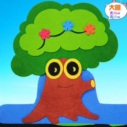 Eagle Catch Chicken Picture Book Story Props Hat Kindergarten Game Performance Headwear Mask Makeup Dress Headband