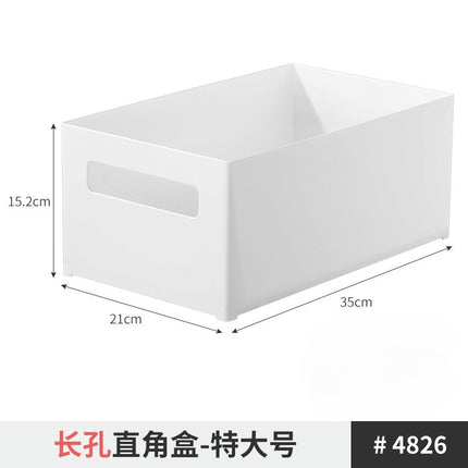 Multifunctional Household Kitchen Cabinet Storage Box Sundries Snack Storage Box Right Angle Storage Basket Cosmetics Storage Box