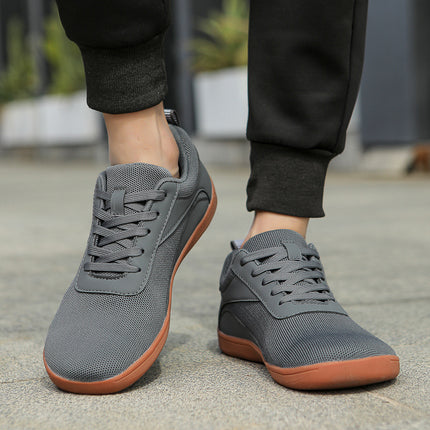 Cross-border 2024 men's barefoot shoes wide toe shoes Amazon step wide palm women's shoes four seasons casual hiking shoes